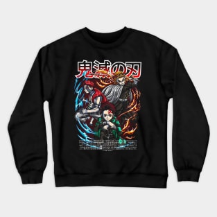 Demon Slayer Fanart Crewneck Sweatshirt